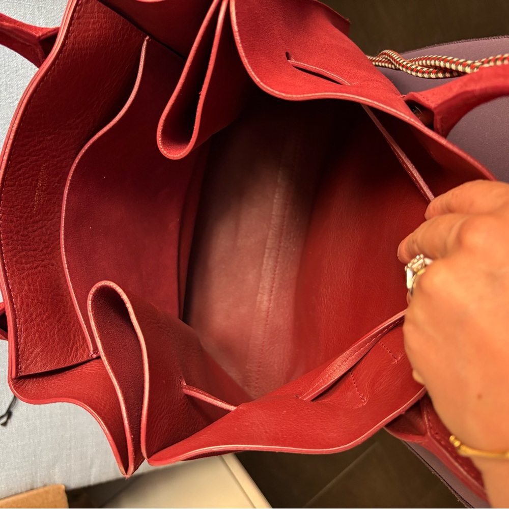 Suede mansur Gavriel handbag - Picture 2 of 6